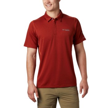 Columbia Irico Knit, Polo Rojos Para Hombre | 946285-YNP